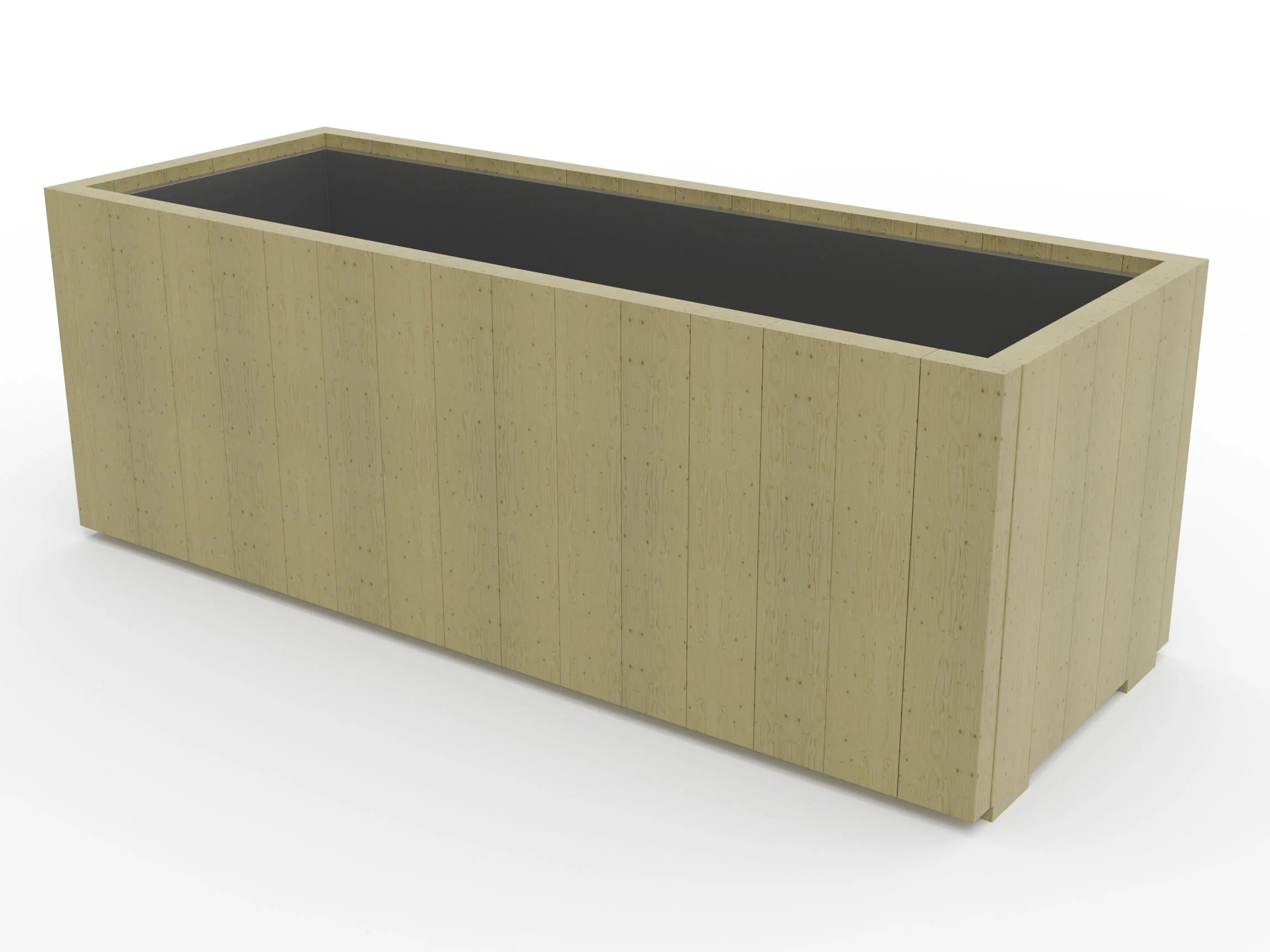 WoodyBloom2 Wooden Planter - Image 6