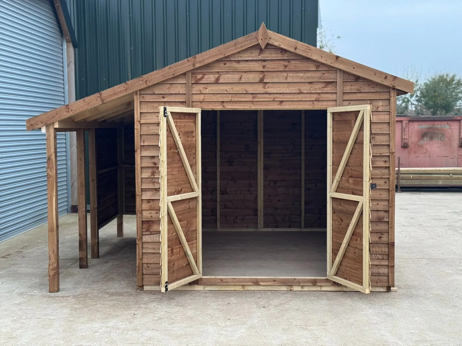 Workshop Shed, With Storage Area - Image 6